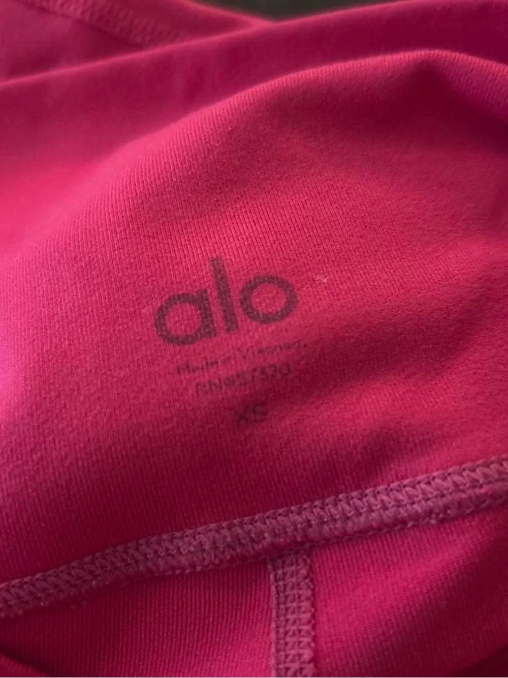 ALO Yoga Magenta High-Waist Leggings